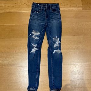 dark wash skinny jeans